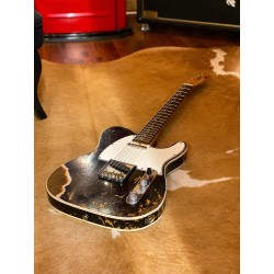 Fender Telecaster 64 Heavy Relic ABL Aged Black