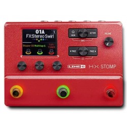 Line 6 HX stomp red limited