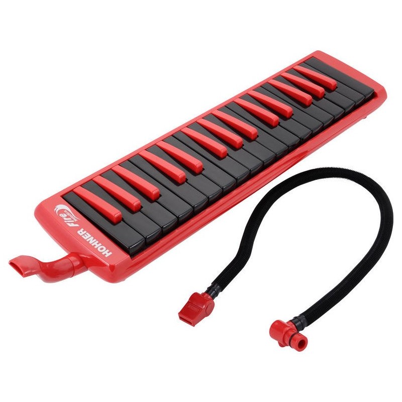hohner fire melodica Rouge