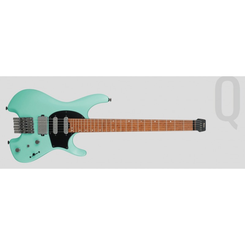 IBANEZ Q54 SEA FOAM GREEN guitare électrique sans tête avec housse
