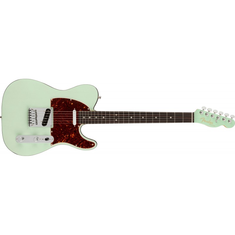 FENDER ULTRA LUXE TELECASTER ROSEWOOD TRANSPARENT SURF GREEN