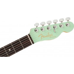 FENDER ULTRA LUXE TELECASTER ROSEWOOD TRANSPARENT SURF GREEN