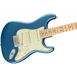 Fender American performer stratocaster mn satin LPB lake placid blue