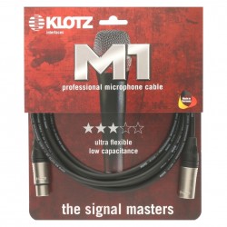 KLOTZ CABLE XLR/XLR 5 METRES