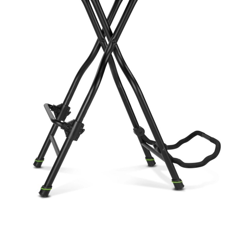 Gear4music Tabouret Musicien Réglable Hauteur Avec Repose-Pieds - Siège Rembourré Pour Clavier Et Guitare