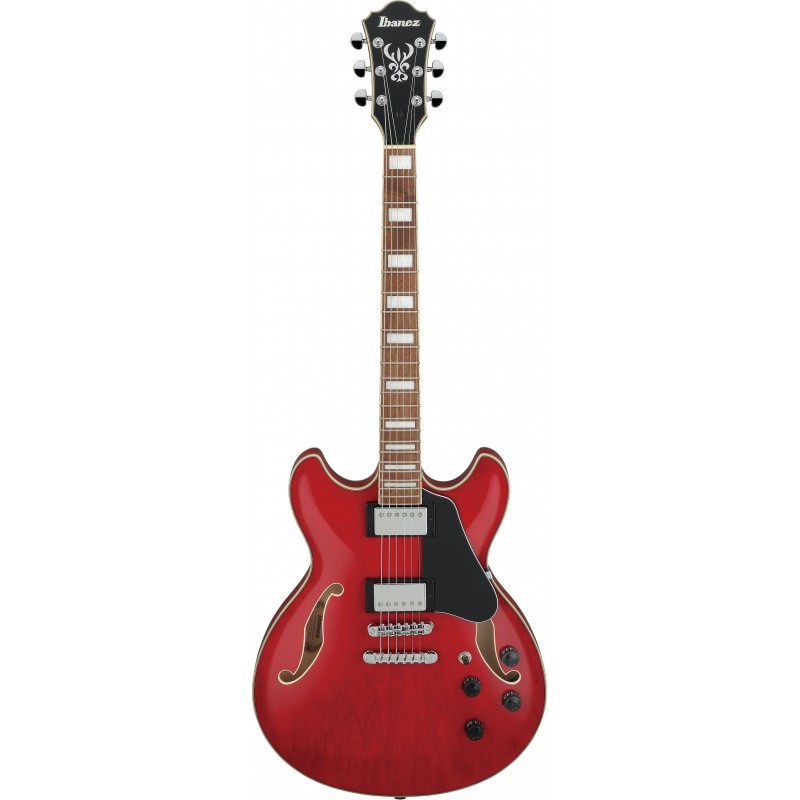 IBANEZ AS73-TCD HOLLOW BODY TRANSPARENT CHERRY RED
