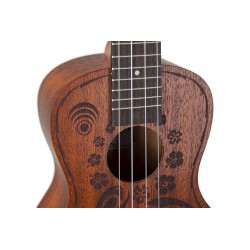 GEWA UKULELE CONCERT KT-CO-TUR WILDLIFE TURTLE