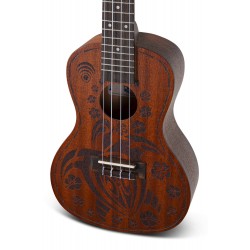 GEWA UKULELE CONCERT KT-CO-TUR WILDLIFE TURTLE