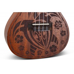 GEWA UKULELE CONCERT KT-CO-TUR WILDLIFE TURTLE