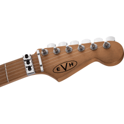 EVH STRIPED SERIES FRANKIE RED WITH BLACK STRIPES RELIC