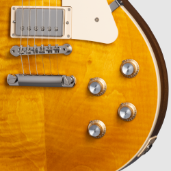 GIBSON LES PAUL STANDARD 60S FIGURED TOP HONEY AMBER