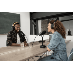 SHURE MV7X BUREAU / PODCAST DYNAMIQUE XLR