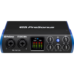 PRESONUS STUDIO 24C BLACK AND BLUE