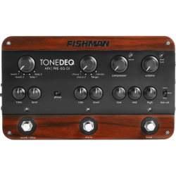 FISHMAN PRO-DEQ-AFX PREAM GUITARE ACOUSTIQUE + FX