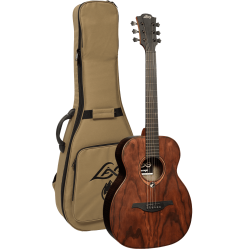 LAG SAUVAGE-T TRAVEL GREEN GUITARS