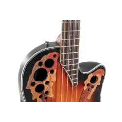 OVATION CELEBRITY ELITE P BASS CEB44-1N-G NEW ENGLAND BURST