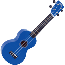 MAHALO MR1-BU SOPRANO BLEU FONCE BRILLANT + HOUSSE