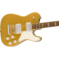 SQUIER PARANORMAL TROUBLEMAKER TELECASTER DELUXE LIMITED EDITION AZTEC GOLD