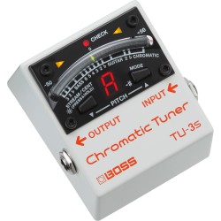 BOSS TU-3S SMALL FORMAT CHROMATIC TUNER
