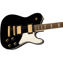 SQUIER PARANORMAL TROUBLEMAKER TELECASTER DELUXE LIMITED EDITION BLACK