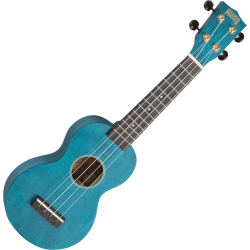 MAHALO UKULÉLÉ SOPRANO BLEU SATIN + HOUSSE