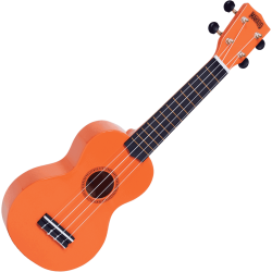 MAHALO UKULÉLÉ SOPRANO ORANGE BRILLANT + HOUSSE