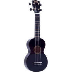 MAHALO UKULELE SOPRANO NOIR BRILLANT + HOUSSE