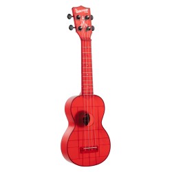 KALA WATERMAN SOPRANO MARITIME RED TRANSPARENT