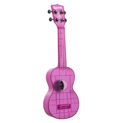KALA WATERMAN SOPRANO AMETHYST PURPLE TRANSPARENT