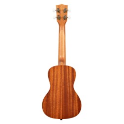 KALA MAORI HIBISCUS MAHOGANY CONCERT + HOUSSE