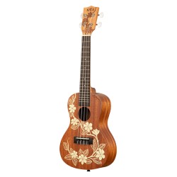 KALA MAORI GARDENIA MAHOGANY CONCERT +  HOUSSE