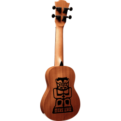 LAG BABYTKU150SE Tiki Uku Soprano Slim Arched Back Électro