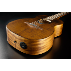 LAG TBW1TE-BRW BlueWave 1 Smart Guitar Travel Brown