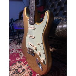 FENDER CUSTOM SHOP LTD 63 STRATOCASTER JOURNEY MAN  AZTEC GOLD