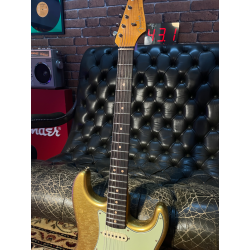 FENDER CUSTOM SHOP LTD 63 STRATOCASTER JOURNEY MAN  AZTEC GOLD
