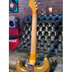 FENDER CUSTOM SHOP LTD 63 STRATOCASTER JOURNEY MAN  AZTEC GOLD