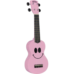 MAHALO UKULELE U-SMILE-PK Soprano rose + housse