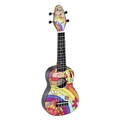 KEIKI UKULELE SOPRANO PEACE 68