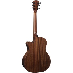 LAG T118ABCE-BRS Auditorium Cutaway Electro Bevel Brown Shadow
