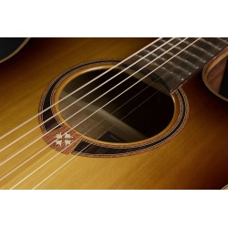 LAG T118ABCE-BRS Auditorium Cutaway Electro Bevel Brown Shadow