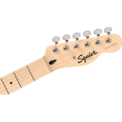 SQUIER FSR SONIC TELECASTER , MAPLE FINGERBOAR, BLACK PICKGUAR BLACK