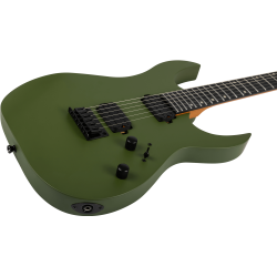 SPIRA GUITARS S400MGR SATIN DARK GREEN