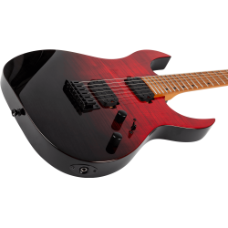 SPIRA GUITARS S450TRD TRANSPARENT RED