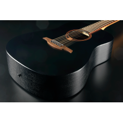 LAG T70D-BLS Dreadnought Black Satin