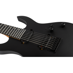 SPIRA GUITARS SATIN BLACK S407MBK