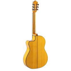 ADMIRA BULERIA ECF AMARILLA ELECTRO CUTAWAY FLAMENCO + Housse 10mm
