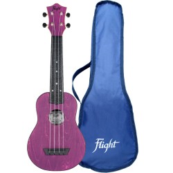 FLIGHT TRAVEL UKULELE SOPRANO TUS-35 PP PURPLE