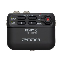 ZOOM - F2-BT BK Enregistreur 32-bit avec bluetooth - livré avec microphone lavalier - noir