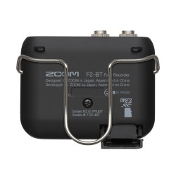 ZOOM - F2-BT BK Enregistreur 32-bit avec bluetooth - livré avec microphone lavalier - noir