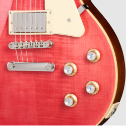 EPIPHONE LES PAUL ORIGINAL STANDARD 60S FIGURED FUCHSIA + HOUSSE
